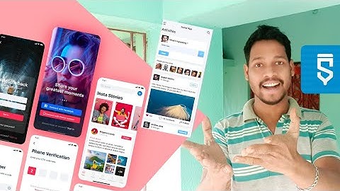 Skyline social media project  in sketchware pro #AndroidAppdeveloper#sketchware #aauraparti