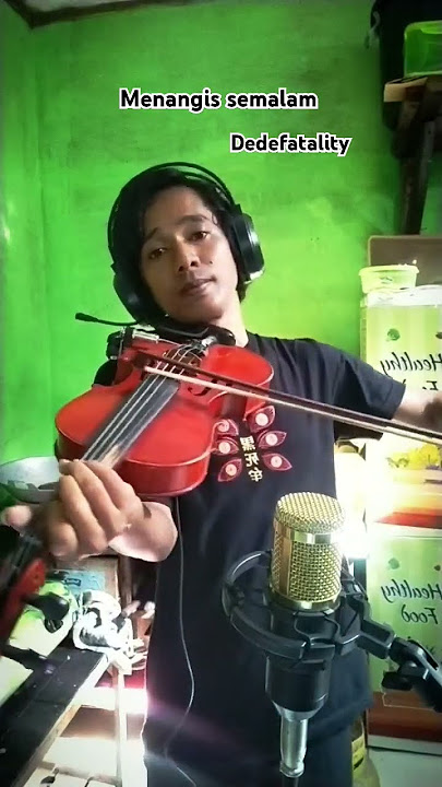 Instrumental violin - menangis semalam.