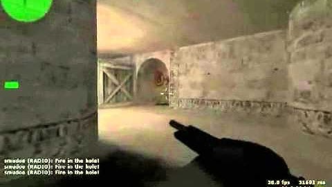 Counter Strike Flash Bug de dust2 B