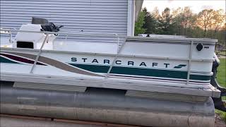 OldGuyDIY Clean & Install Pontoon Boat Rub Strips Cleats Playpen Rails After Installing New Carpet