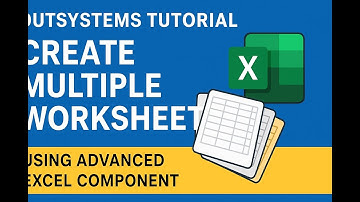 OutSystems Advanced Excel Example | Add Multiple Excel Sheets Using Advanced Excel Component