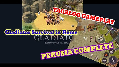 Gladiator:Survival in Rome/PERUSIA MAP COMPLETE/GAMEPLAY/TAGALOG