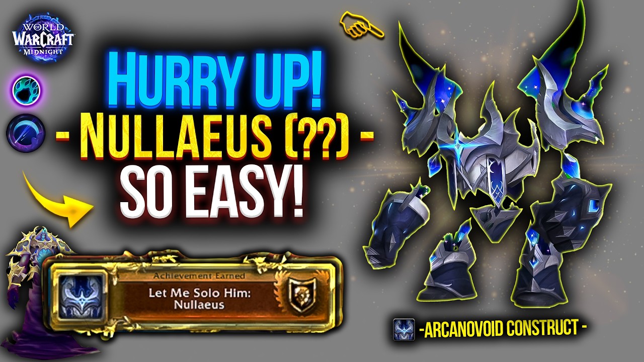 How i Beat NULLAEUS in 3 minutes! Guardian DRUID [Let me solo him] Tips ...