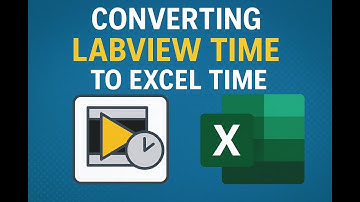 Converting LabVIEW Time to Excel Time