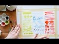 Beginner Watercolor Exercises~ Part 2- Mark Making