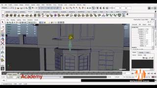 Autodesk Maya Tutorial - Create house in maya Part 8