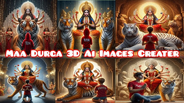 Maa Durga 3D Ai Images Creater||Bing Ai Images Editing