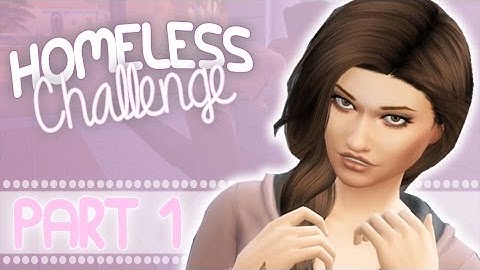 Lets Play: The Sims 4 Homeless Challenge (Part 1) Getting Started!
