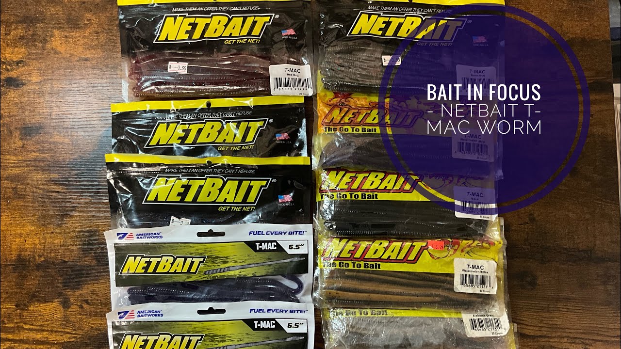 Наживка в фокусе — Netbait T-Mac Worm