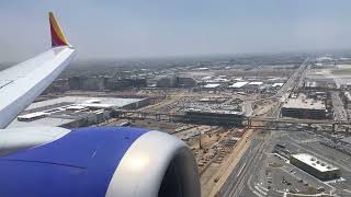 May-16-2022 Southwest Airlines WN2625 (N8744B) B737-MAX8 Los Angeles(LAX) Landing