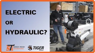 How to Decide Between an Electric or Hydraulic Crane