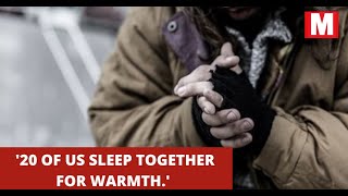 '20 of us sleep together for warmth' | Homeless people freezing in Ireland during cold snap