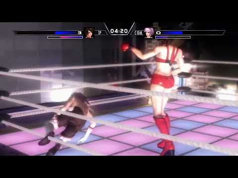 Rumble Roses XX Reiko Hinomoto Vs Noble Rose 