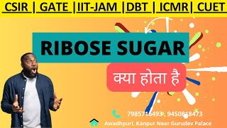 Ribose Sugar | Phosphate | DNA | RNA | Biochemistry | CSIR | GATE | IIT-JAM| DBT| #genesis_institute