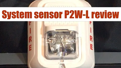 Review of the System Sensor P2W-L (new L series!)