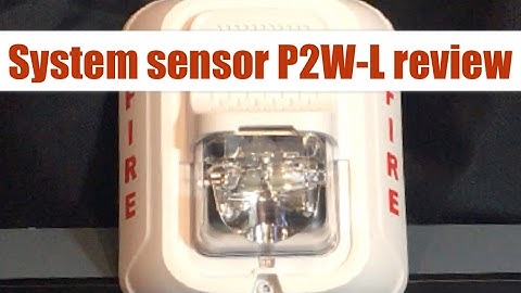 Review of the System Sensor P2W-L (new L series!)