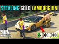 TREVOR STEALING GOLD LAMBORGHINI FOR TECHNO GAMERZ | GTA V GAMEPLAY #3