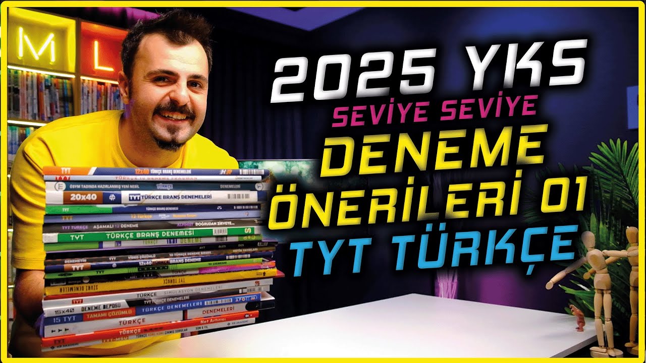 2025 Türkçe Deneme Önerileri | Seviye Seviye | Sponsorsuz | Deneme Kombini 01