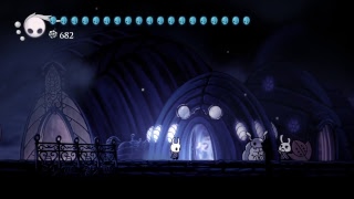 Hollow Knight - Entrance to the first DLC Boss Grey Prince Zote