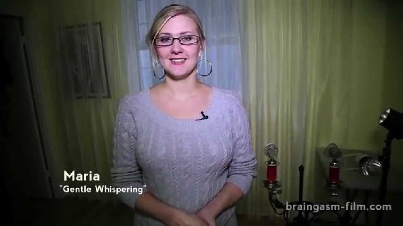 Scene From Braingasm the ASMR Documentary Featuring Maria 