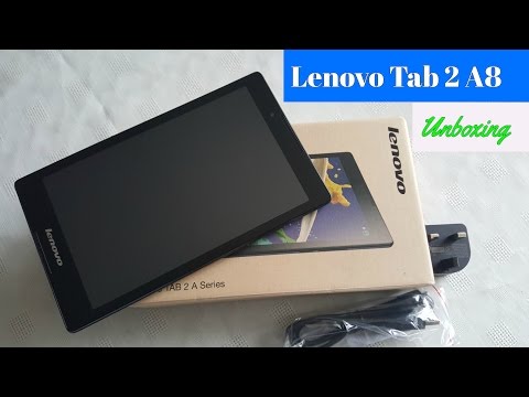 Lenovo Tab 2 A8-50F A Series Unboxing