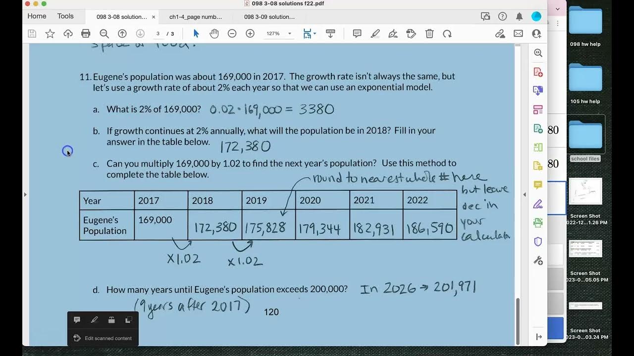 098 3-08 page 120 f22 - YouTube