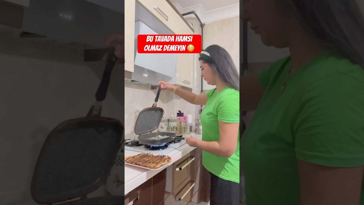 Hamsi tava sevenler???? #hamsi #yemek #balık #vlog #tavsiye