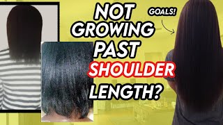 THE SECRET TO GROWING YOUR HAIR PAST SHOULDER LENGTH