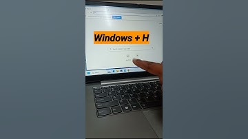 How to open voice typing in laptop/pc#shorts #voicetyping #voice#keyboardshortcut#viraltrick #viral