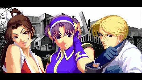 #142 The King of Fighters 2000 NEOGEO \\ Mai Ryo King Athena KOF 2000 arcade team max difficulty