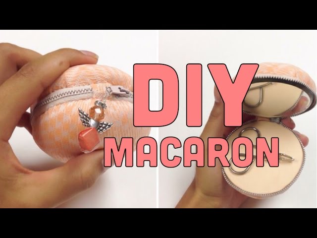 DIY Macaron Coin Purse – diy pouch and bag with sewingtimes