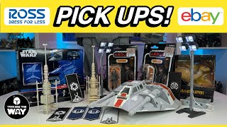 Star Wars Pick Ups! Saga Collection Snow Speeder, Micro Galaxy Havoc Marauder, World Building & More