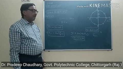 102 | Simple Harmonic Motion Part -1| Dr. Pradeep Chaudhary Lecturer | GPC Chittorgarh