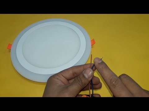 فيديو: كيفية تركيب مصباح LED