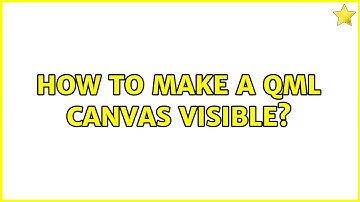 Ubuntu: How to make a QML Canvas visible?