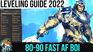 Leveling Guide 80-90 | By Someone Who MAXED ALL in ~3 Weeks