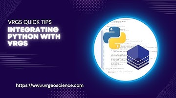 Analysis and visualisation using Python and VRGS