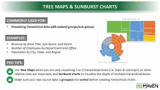11 creating tree map and sunburst chart - data visualization in excel tutorial