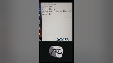In this video you will learn how to make a digital clock in notepad.#notepadtricks #python #tricks