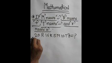 MATHEMATICAL OPERATION 🧐🧐 #math #mathshorts #mathlearn #ytshort #shorts