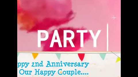 2nd Anniversary Surprise Hubby To Wifey