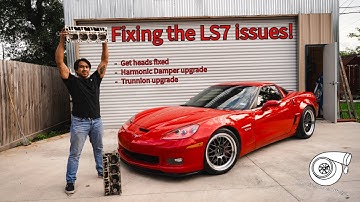Fixing my C6 Z06 Corvette head valve issues before it explodes!