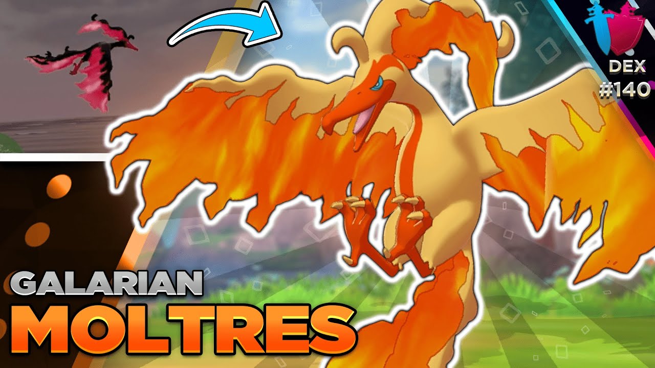 Shiny Galarian Moltres looks the best out the three :  r/PokemonSwordAndShield