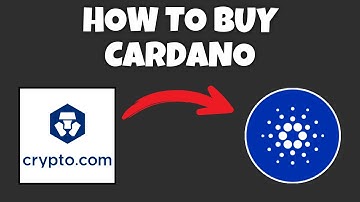 How To Buy Cardano On Crypto.com | Crypto.com Tutorial