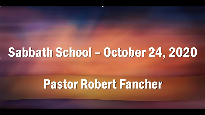 Sabbath School, The Biblical Worldview, Pastor Rob...