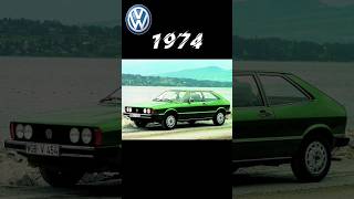 Evolution of Volkswagen Scirocco (1974~2023) #shorts