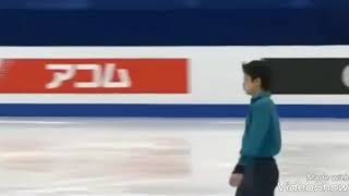 Miu suzaki and Ryuichi kihara, used (Yuri on ice) in winter Olympic games 2018