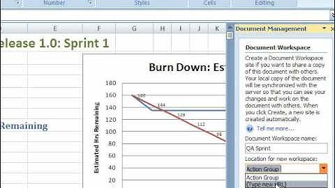 SharePoint Shepherd 2007 - Create A Document Workspace In Office