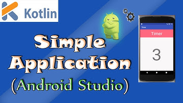Android studio project - Lesson 5 : Simple Android Application (counter) [ Kotlin ]