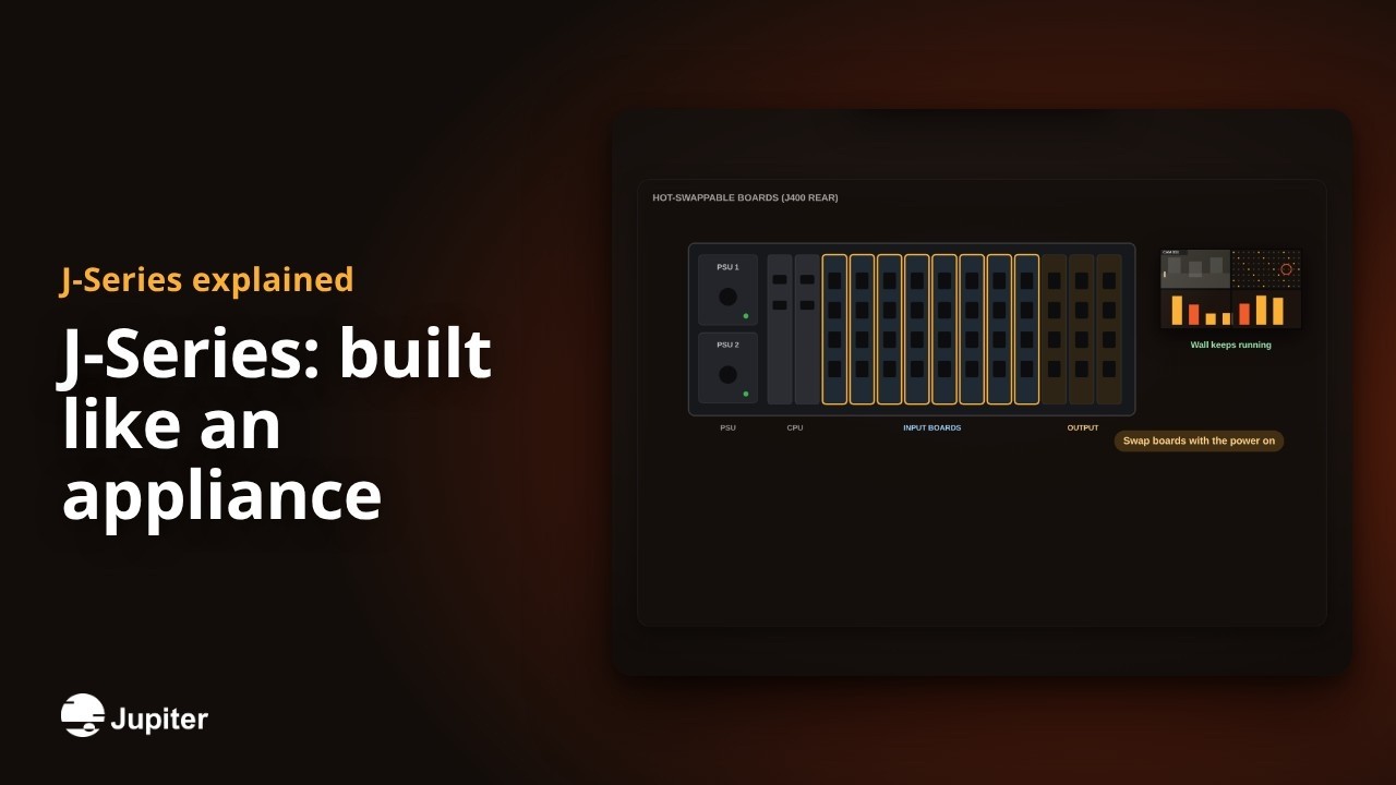 J-Series: built like an appliance, Jupiter J-Series video